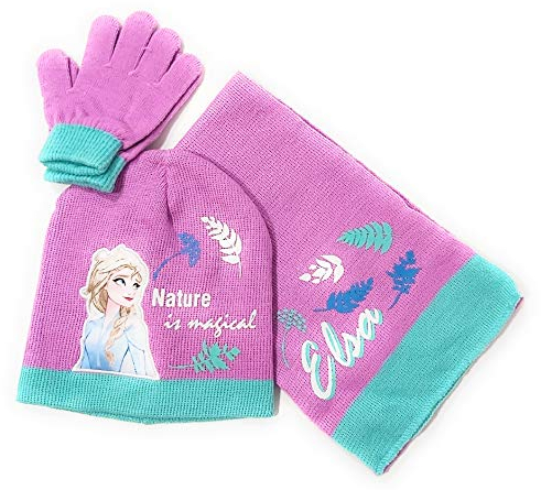 La Reine des Neiges bonnet, écharpe et gants, Frozen Disney