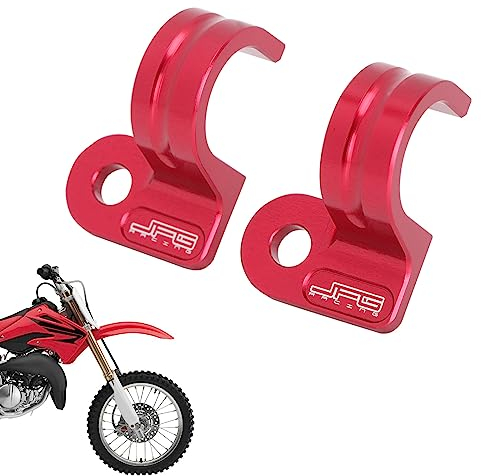 Motorrad-Bremsschlauch Snap CNC für Hon.da XR250R 1990-2004 XR250L 1991-1996 XR600R 1991-2000 CR80R 1992-2002 XR650L 1993-2009 2-202 1 XR4. 00R 1996–1997 CR85R 2003–2007 VTR1000F 1998–2005 – Rot.