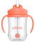 Dr. Brown's Milestones, Baby's First Straw Cup Sippy Cup with Straw, 6m+, 9oz/270ml, Coral, BPA Free