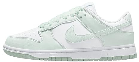 NIKE Damen Dunk Low Next Nature Sneaker, Weiß Barely Green, 41 EU