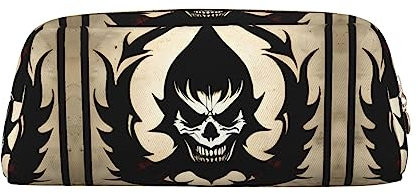 vacsAX Teufel Satan Bleistift Fall Bleistift Beutel Münze Beutel Kosmetiktasche Büro Schreibwaren Organizer Tragbare Bleistift Tasche