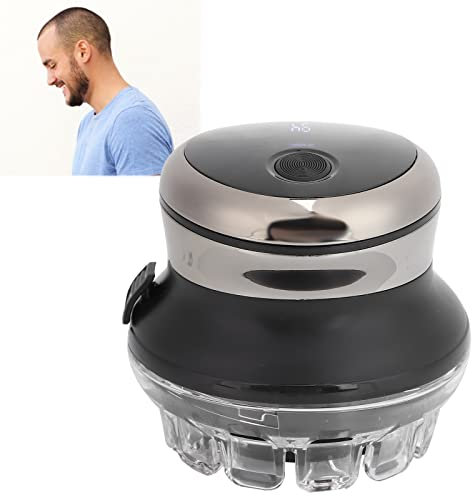 Ejoyous Elektrischer Haarschneider, USB Wiederaufladbar, Wasserdicht, 360° Klinge, für Kopf, Unisex-Erwachsene