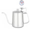 Easyworkz Gage Gooseneck Pour Over Coffee Kettle 600ml with Thermometer Stainless Steel 304 Coffee Pot with Long Narrow Spout Hand Drip Kettle