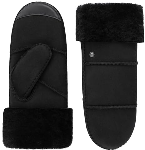 Roeckl Damen Igloo Faeustling Handschuh für besondere Anlässe, Black 0000, 6.5