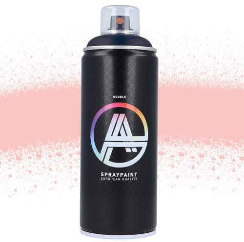 Double A Spraypaint Sprühdose 400ml Sprühfarbe Acryllack Sprühlack matt hochdeckend DIY Kunststoff Metall Möbel Deko (DA-320 Light Blush Pink)