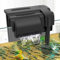 Fishkeeper Bomba de filtro de acuario,Filtro exterior Hang on Aquarium,with Professional 4-Stage Aquarium Filtration System,681 L/H Acuario Water Pump,Including 2pcs Filter Material