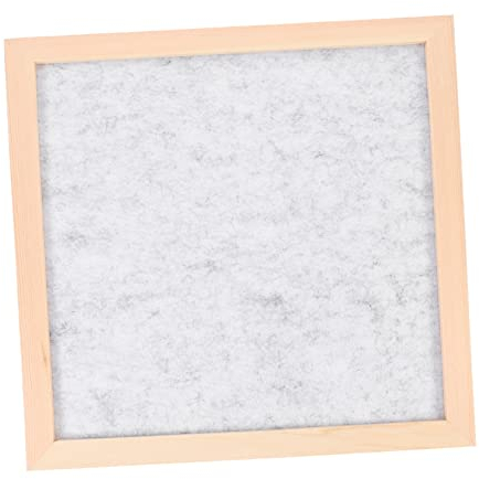 SEWACC 1 X Holzrahmen Anschlagtafel Anschlagtafel Sechseckiges Memoboard Anzeigetafel Sechseckige Tafel Handgefertigte Pinnwand Für Kinder DIY Anschlagstafel Kinder DIY