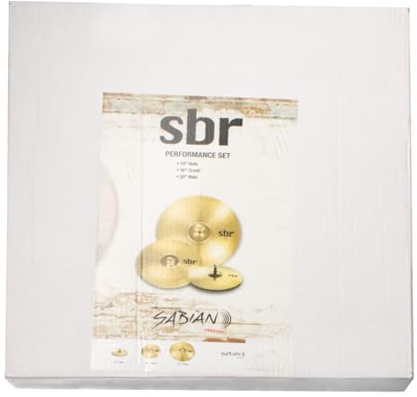 Sabian sbr Bright Performance Set - Set di piatti per batteria