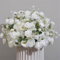Künstliche Rosenkugeln, Hochzeits-Mittelstücke, weiße Kunstblumen, Rosen-Hortensien-Kugel, Seiden-Hortensien-Blumenball-Arrangement, Blumenstrauß für Hochzeitstische, Party, Heimdekoration,