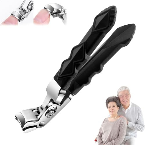 Serum Maitre Coupe Pro,Coupe Ongle Sherum MaîTre Coupe-Pro,Coupe-Ongles Ergonomique Avec TêTe InclinéE Pour Personnes âGéEs (1pcs)