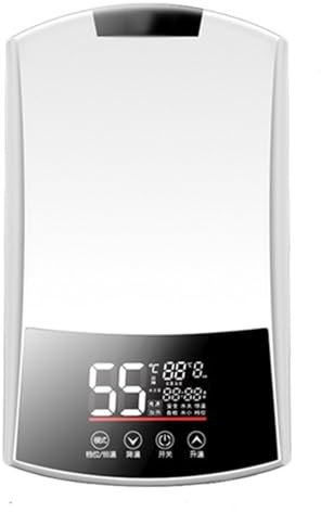 NURTWAKY Instantaneous Water Heater for Shower 6000W Tankless Electric Water Heater with Touch Screen and HD Temperature Display Instant Hot Water Heater for Bathroom Indoor