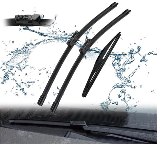 BMDBD Escobillas Limpiaparabrisas Delanteras Y Traseras para Subaru para Forester SK 2019 2020 2021 2022 2023 Accesorios De Recambio para Escobillas De Ventana Limpiaparabrisas