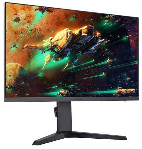 KOORUI G2721P 27 Inch Gaming Monitor,200Hz, Fast IPS, QHD 1440P, 1ms, HDR 400, Adaptive Sync, VESA Mountable, HDMI/DP, Low Blue Light, 99% SRGB