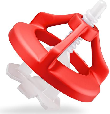 Hainer® Fliesen Nivelliersystem – 300-tlg Fliesenverlegehilfe Starterset/Nachfüllpack, perfekte Fliesen Abstandshalter für saubere Ergebnisse (Set 100 Hauben + 200 Laschen, 2mm)
