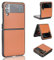 Compatibile con Samsung Galaxy Z Flip 7 5G Custodia in silicone sottile trasparente Galaxy Z Flip 7 5G Slim Premium Custodia Cover Case Case Cover Antiurto per Samsung Z Flip 7 5G - Marrone