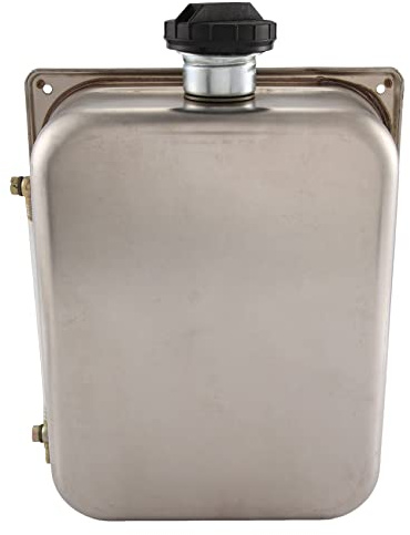 Gokelomg 7L Rostfreier Stahl Benzin Treibstoff Tank Passt für Heizung Universal