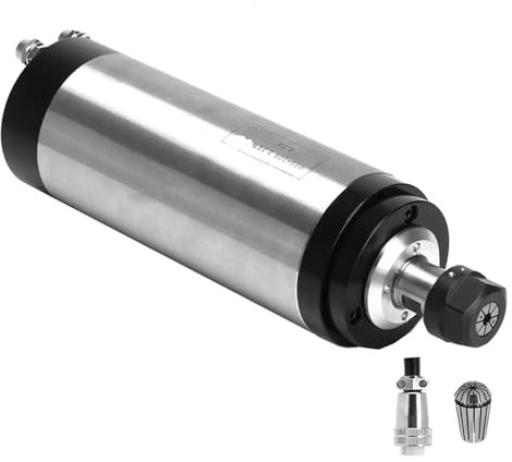 2.2KW 80MM ER20 CNC Moteur De Broche 24000 Tr/min 4 Roulement Machine Refroidissement Par Eau Gravure Fraisage Silencieux Et Efficace(2.2kw 80mm ER20)