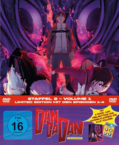 DAN DA DAN - Staffel 2, Volume 1 LTD. - Mit Button-Set und Sammelklappbox für alle Volumes