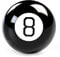 WICKED GIZMOS Magic 8 Ball – Classic Retro Novelty Mystic Gadget Answers Questions about Romance, Friendship, School, Work - Fun Gift Features More Than 15 Answers and Predictions (Black)