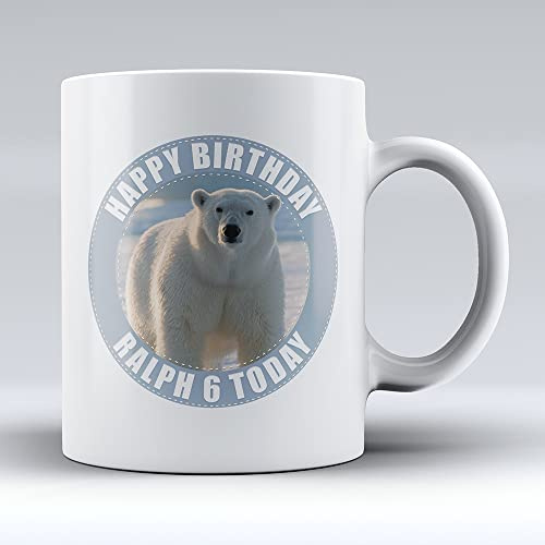 Dalton Designs UK Polar Bear - Personalised 10oz Ceramic Mug