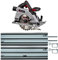 Einhell TE-CS 18/190 Li BL - Solo Sega circolare a batteria Power X-Change & Guida parallela per sega circolare