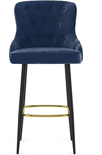 Arundel Barhocker, Marineblau, Sitzhöhe 76 cm