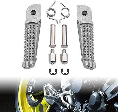 XMT-MOTOR Repose-pieds Avant pour Moto Compatible avec Yamaha MT09 2017-2020 FZ09 14-17 Tracer 900 2016-2021