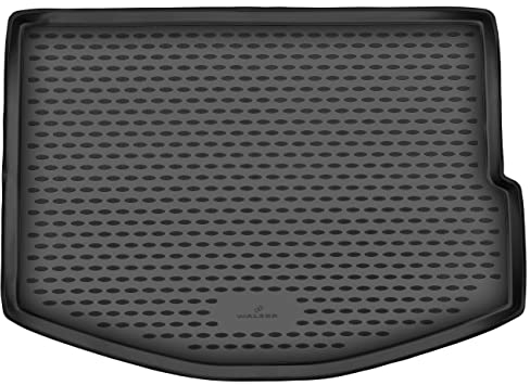 WALSER XTR Kofferraumwanne für Renault Scenic 4 (J9) 2016-Heute, 5-Sitzer, 100% passgenaue Antirutschmatte Auto, Gummimatte Auto, Kofferraum Schutzmatte, Auto Gummimatten