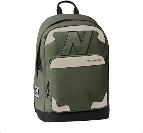 New Balance Legacy-Rucksack für Herren, Damen, Unisex, Einheitsgröße, Olivgrün, Tiefes Olivgrün, One size