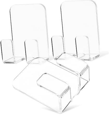 HOOTNEE 3 STK Transparentes Lagerregal Rasiererhalter Mit Saugnapf Transparenter Klebehaken Rasierer-Organizer Zahnbürstenständer Duschtürhaken Handtuchhalter Veranstalter Acryl Halterung