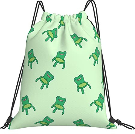 874 Turnbeutel, Froggy-Stuhl-Paket Gymsack Unisex Tunnelzug Gym Sack Mit Kordelzug Sportrucksack Für Sport Kinder 36X42Cm