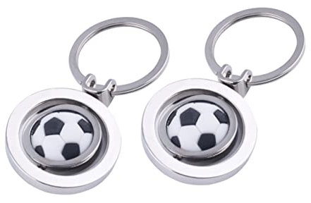 BESPORTBLE 1 Set 4 Stück Fußball Schlüsselanhänger Kreativer Schlüsselanhänger Fußball Schlüsselanhänger Metall Schlüsselanhänger Fußball Schlüsselanhänger