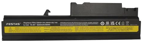 FESTAS 08K8193 08K8192 Laptop Ersatz Akku Für IBM Lenovo Thinkpad T40 T41 T42 T43 T43p R50 R50e R51 R51e R52 R50p 02K8214 08K8194