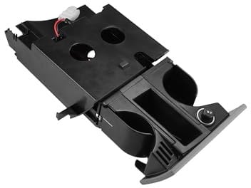 Hihaha Cup Holder for VW T5 Transporter 2003-2013 Right Hand Drive Front Ashtray Cup & Coin Holder 7H285860130T Durable Material