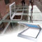 Dachfenster für Dachböden mit weißem Aluminiumrahmen und doppeltem gehärtetem Glas, Kellerlicht für mehrere Winkel, 60 x 100 cm