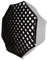 Pluuttiem 120 cm Oktagon Softbox Gitter Nur Gitter Fotostudio Wabenraster für Blitzlichtquadratischer Softbox