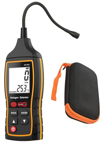 Herramienta Sniffer Refrigerante - Detector De Aire Acondicionado, Sensor De Fugas Sensibles | Equipo Automotriz Respuesta Rápida Para Reparación Profesional, Dispositivo Portátil Para A