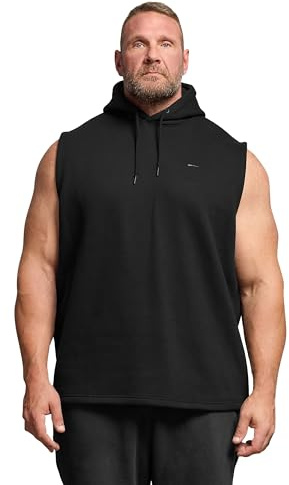 BadRhino Big & Tall Sleeveless Hoodie - Men's - Plus Size Curve