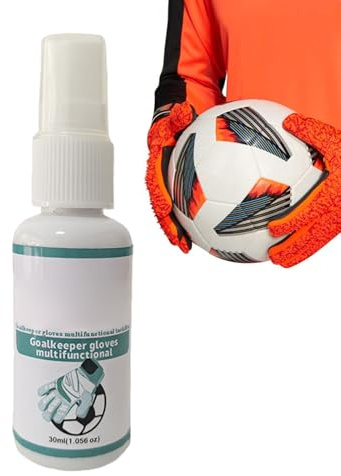 Football Gloves Spray Stickers - 30ml Grip Enhancer, Sports Equipment Glue, Long Lasting Adhesive with Fast Drying Formula | Spray Glove for Football Baseball Golf Bo