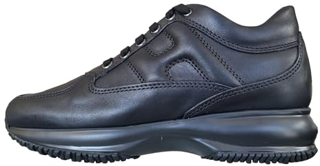 Hogan Scarpe Sneaker da Donna Interactive in Pelle HXW00N00010KXTB999 Nero