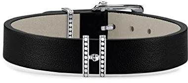 Thomas Sabo Herren-Lederarmband Rebel at heart 925 Sterling Silber Länge 20 cm A1783-682-11-L20v