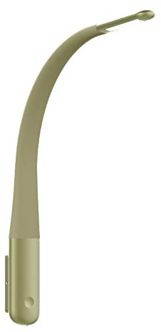 Bettleuchte 'Sedani' 4W Leseleuchte Flex Silikonhals warmweiss, Farbe:Messing