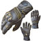 PROANTI Motorradhandschuhe Tour Leder Motorrad Chopper Vintage Leder Handschuhe - Gr. L