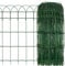 Floordirekt Beetzaun Metall, 65 cm x 10 m, Ziergeflecht, dekorative Beeteinfassung, Beetumrandung, Gartenzaun, Zaun zum Stecken, Drahtzaun, Zierzaun, kleiner Zaun für Garten