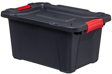 5five - caja de plástico store n box 30l negra