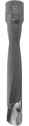 ENT 11357 Nutfräser HW, Durchmesser (D) 12 mm, NL 70 mm, GL 90 mm, für Festool Domino DF700 , Schaft (S) M8x1 mm