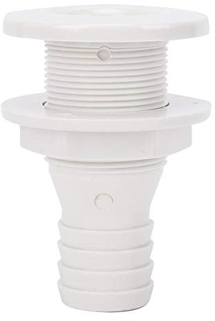 Keenso Yacht Bilgen Ablassventil, Yacht ABS Kunststoff Wasserablassventil 5/8 Zoll, 3/4 Zoll, 1 Zoll, 1-1/4 Zoll, 1-1/2 Zoll, 2 Zoll