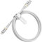 OtterBox Premium Reinforced Braided USB-C to Lightning Cable, MFi Certified, Fast Charging Cable for iPhone and iPad, Ultra-Rugged, Bend and Flex Tested, 1M, White