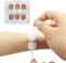 Cierres de emergencia para heridas Vendajes adhesivos con tiritas,3 piezas (70 * 22 mm, piel)