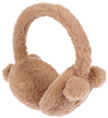 BESPORTBLE Nette Pelzige Ohrenschützer mit Tierohr Plüsch Bär Ohrenschützer Winter Outdoor Ohrmuscheln Ohrwärmer Ohr Cover Stirnband Für Mädchen Frauen